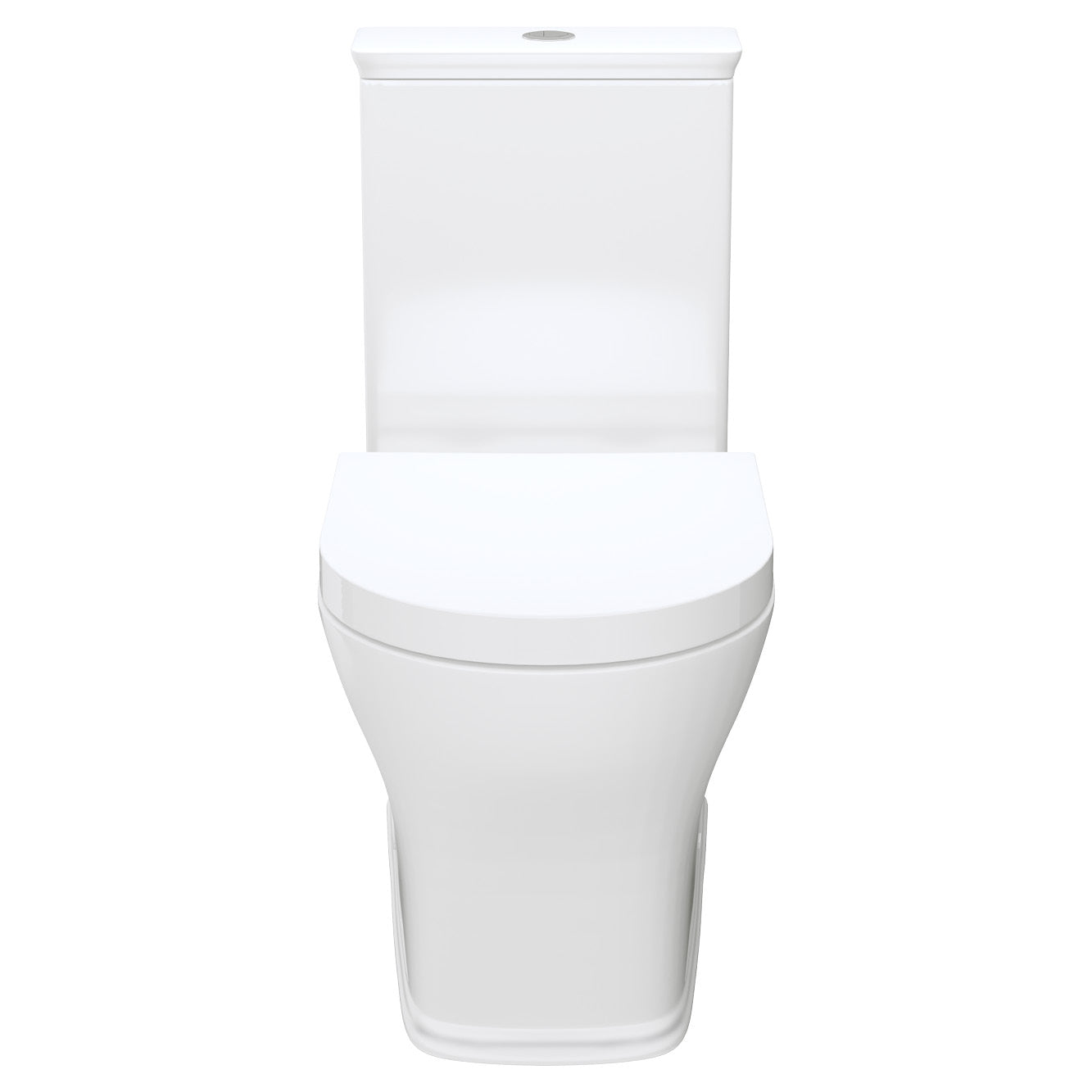 Fienza Lillian Tornado Flush Back-to-Wall Toilet Suite Gloss White