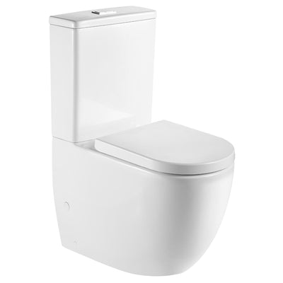 Joli Tornado Flush Back-to-Wall Toilet Suite  - P Trap