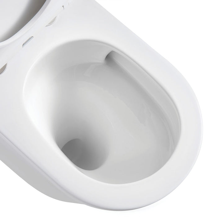 Fienza Aluca Wall-Faced Toilet Suite, Slim Seat