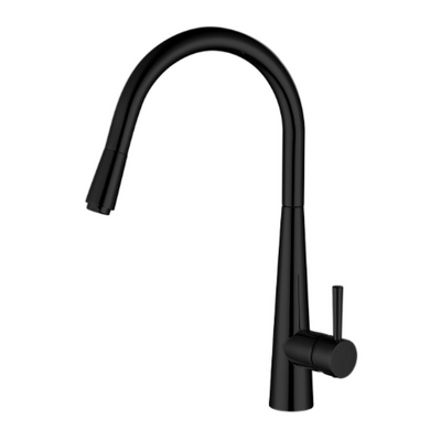 Modern National Kasper Pull-Out Kitchen Mixer Matte Black