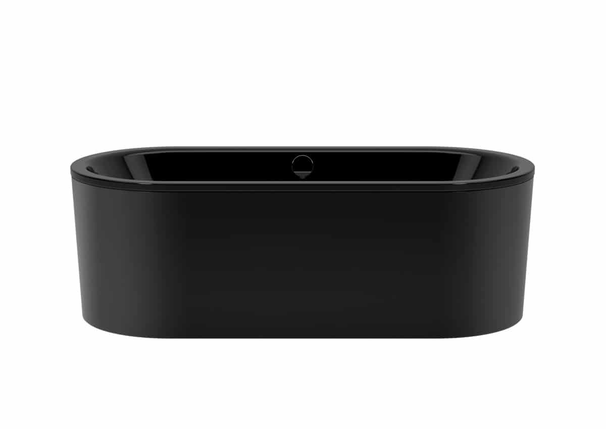 Kaldewei Classic Duo freestanding 1700x750mm Matte Black
