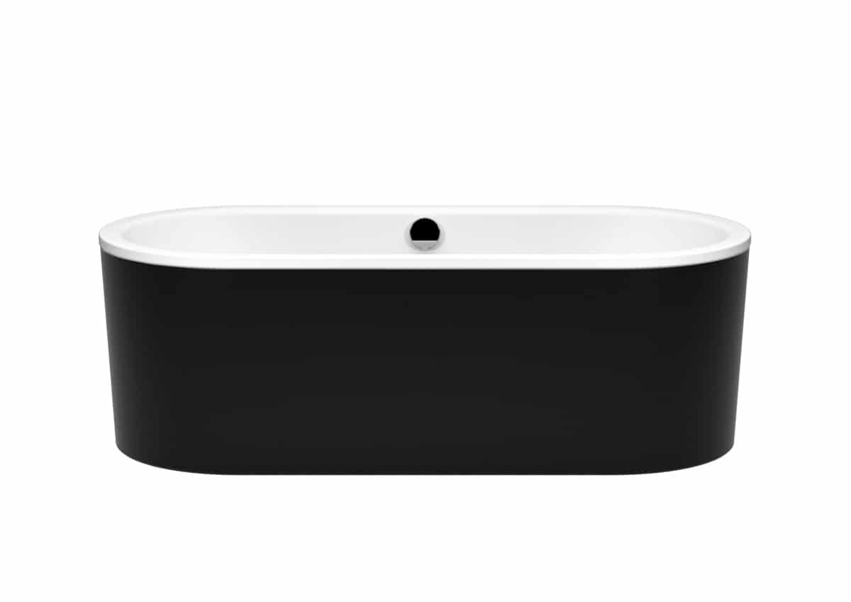 Kaldewei Classic Duo freestanding 1700x750mm Matte Black