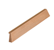 Momo Rail D Handle 160mm in Brushed Dark Brass