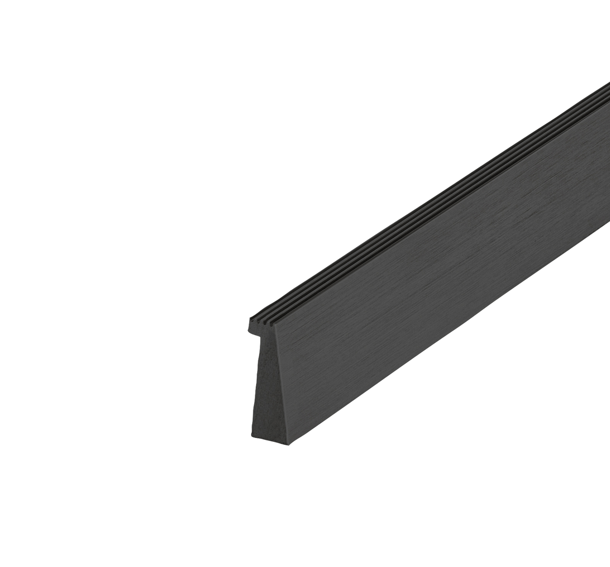 Momo Rail D Handle 160mm in Brushed Black - view 2