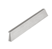 Momo Rail D Handle 160mm in Stainless Steel Look