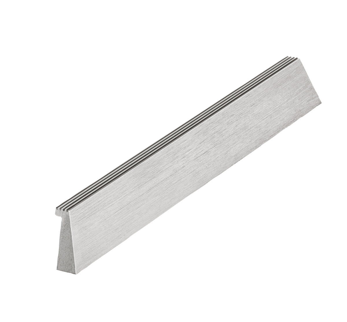 Momo Rail D Handle 160mm in Stainless Steel Look