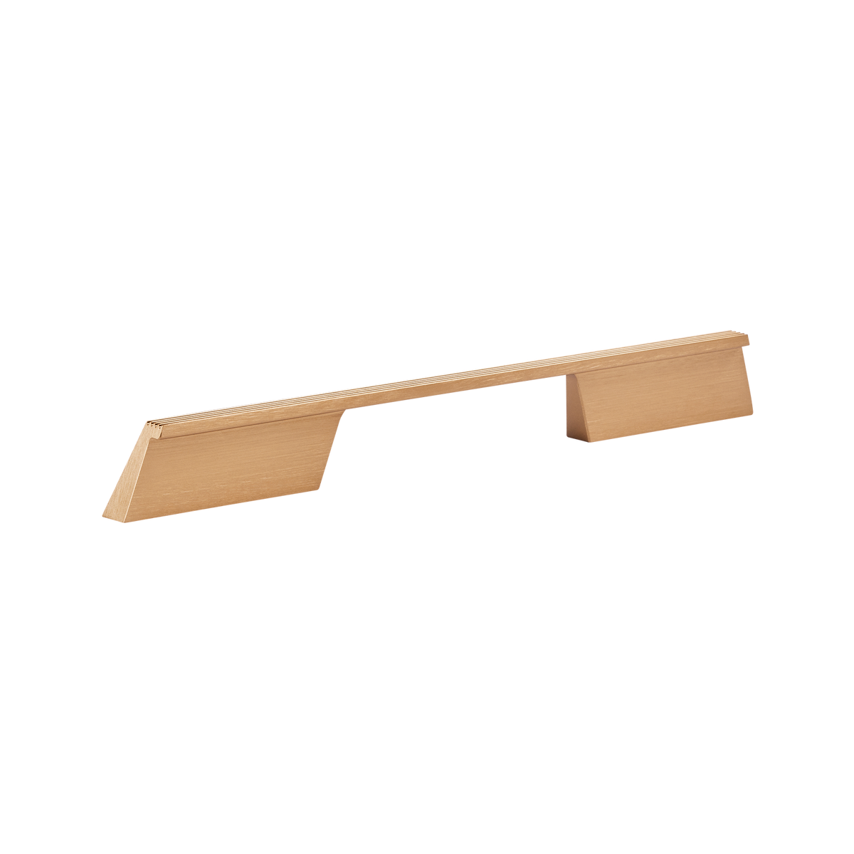 Momo Rail D Handle 192mm in Brushed Dark Brass - view 2