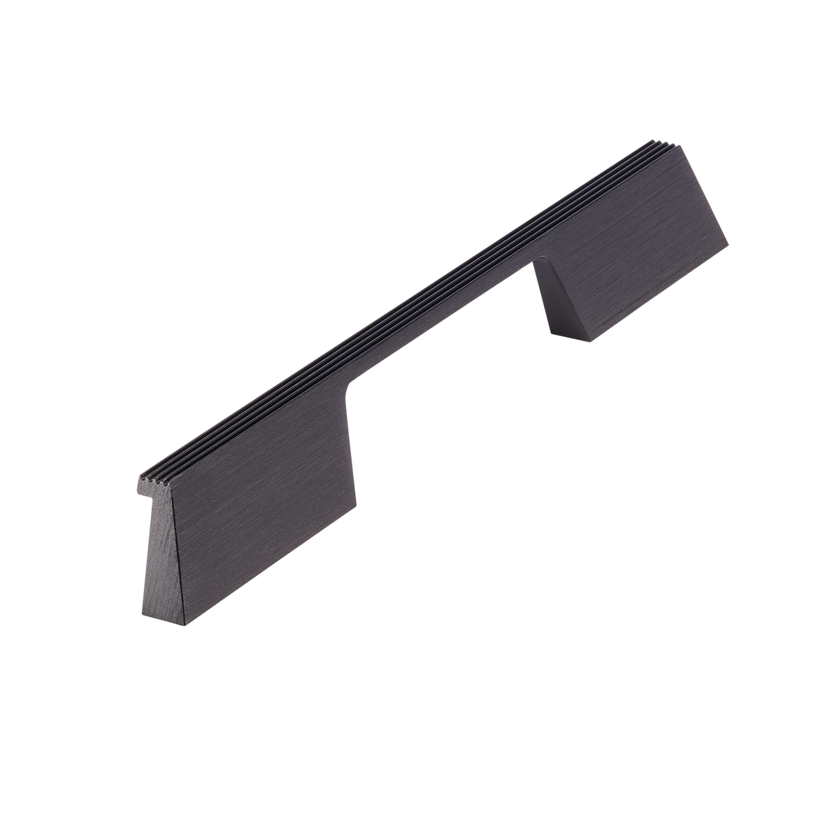 Momo Rail D Handle 192mm in Brushed Black