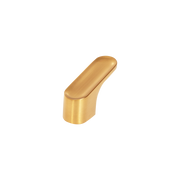 Momo Luv Angled Knob 51mm in Brushed Dark Brass