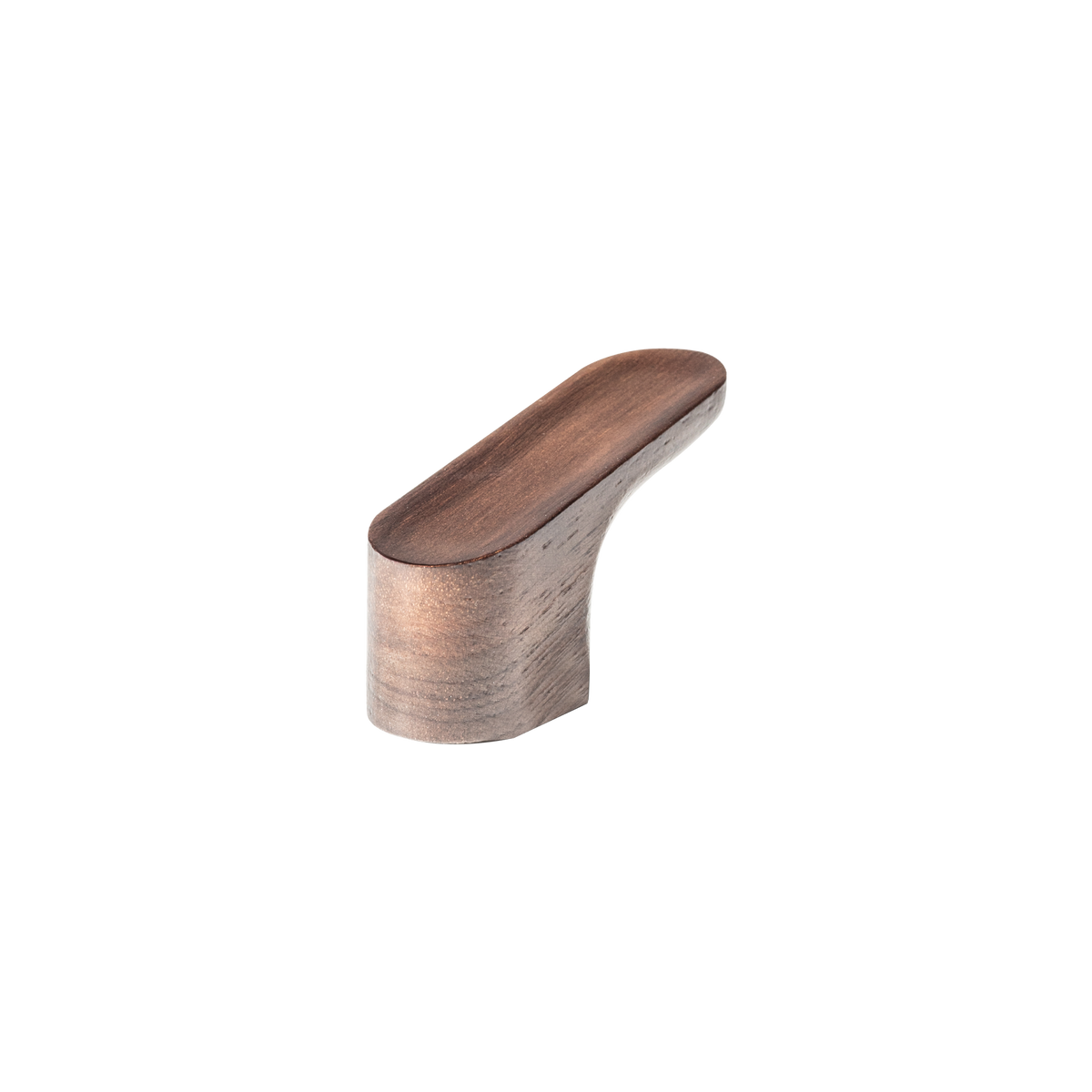 Momo Luv Wood Angled Knob 51mm in Walnut