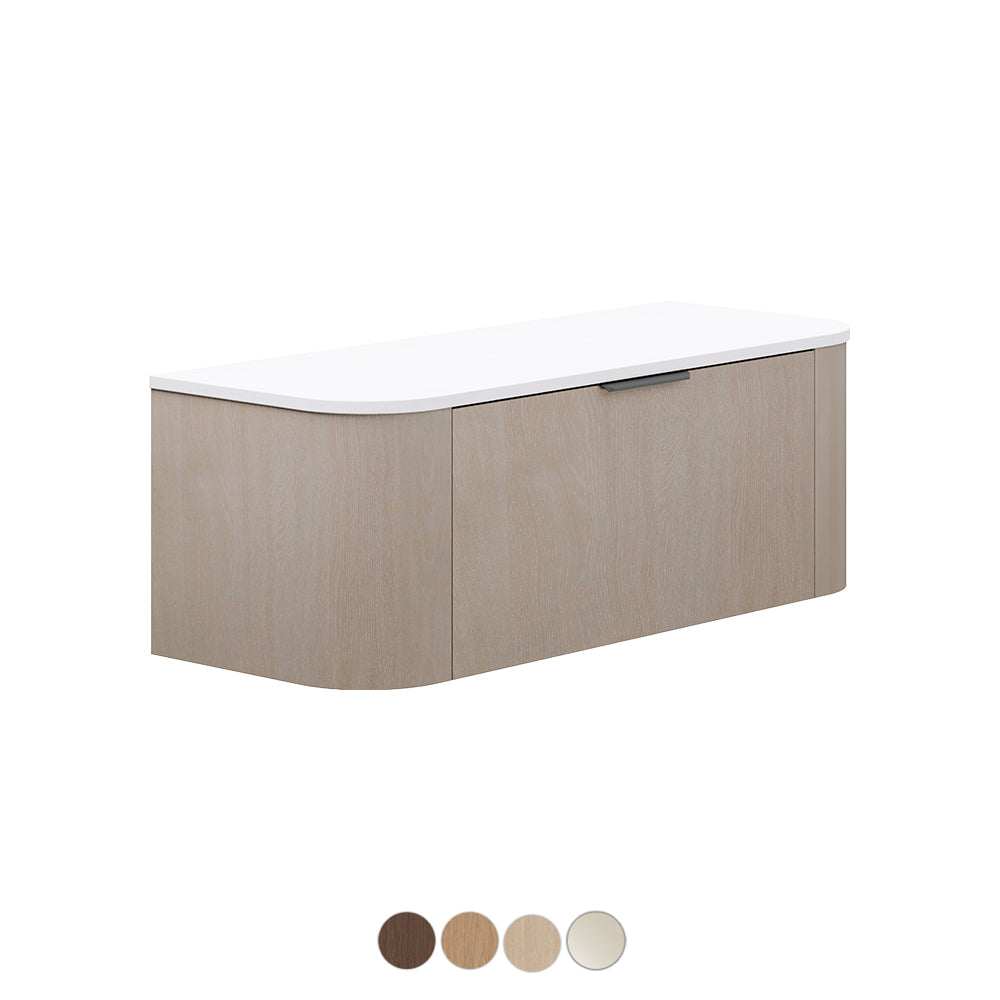 Fienza Lena Wall Hung Double Curve Vanity