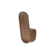 Momo Luv Wood Wall Hook 50mm in Walnut