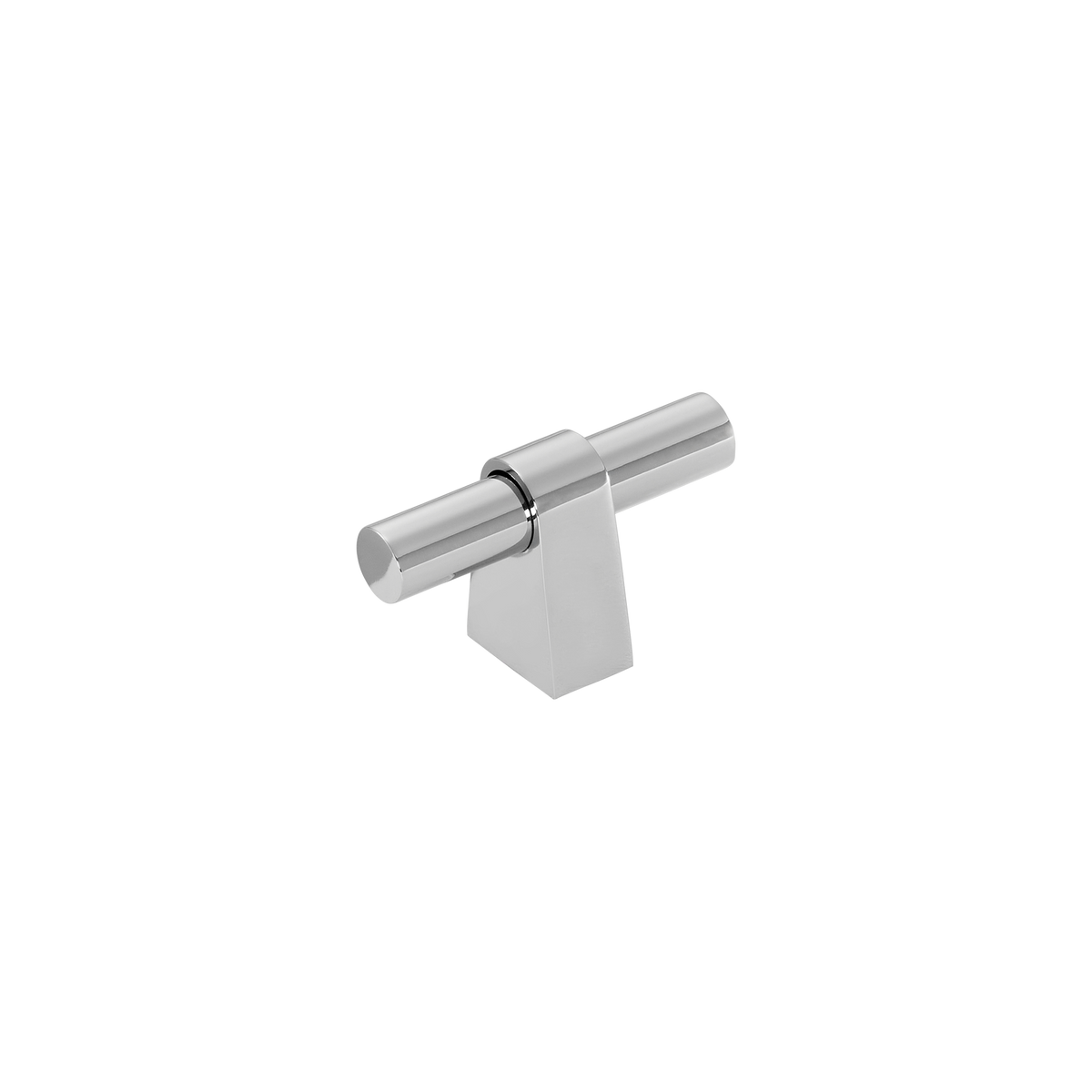 Momo Loreto T Knob 60mm in Polished Nickel