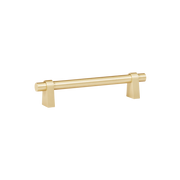 Momo Loreto Bar Pull 128mm in Brushed Matt Brass