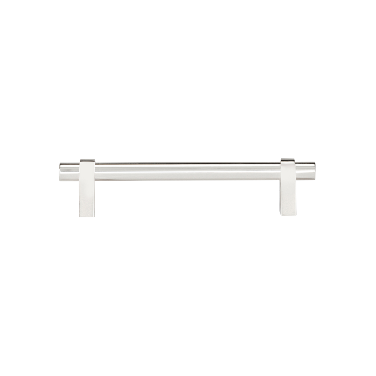 Momo Loreto Bar Pull 128mm in Polished Nickel - view 2