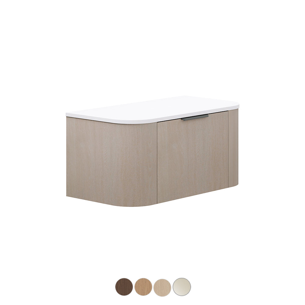 Fienza Lena Wall Hung Double Curve Vanity