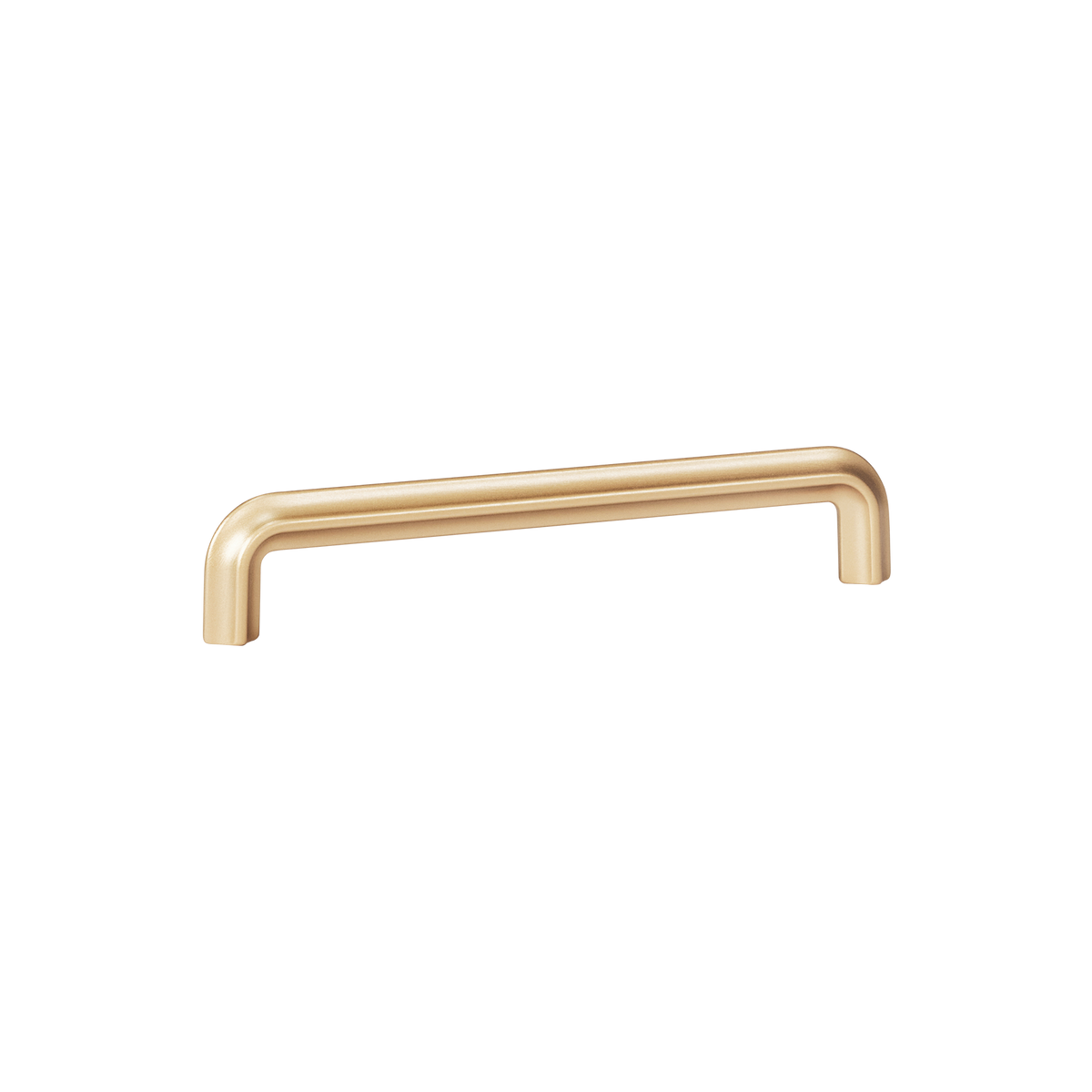 Momo Lumi D Handle 160mm in Satin Brass