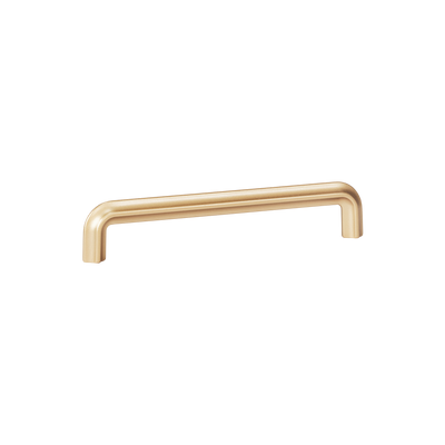 Momo Lumi D Handle 160mm in Satin Brass