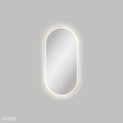 Empire LED Urban Brass Framed Mirror, 450 x 900mm