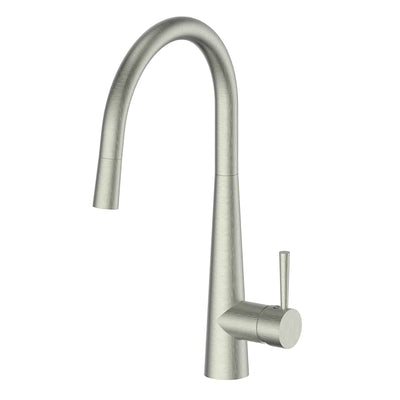 Greens Galiano Pull-Down Sink Mixer - PVD Brushed Nickel