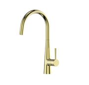 Galiano Slimline Sink Mixer - PVD Brushed Brass