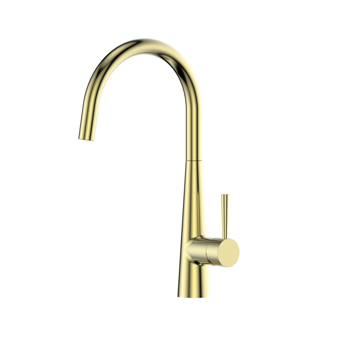 Galiano Slimline Sink Mixer - PVD Brushed Brass