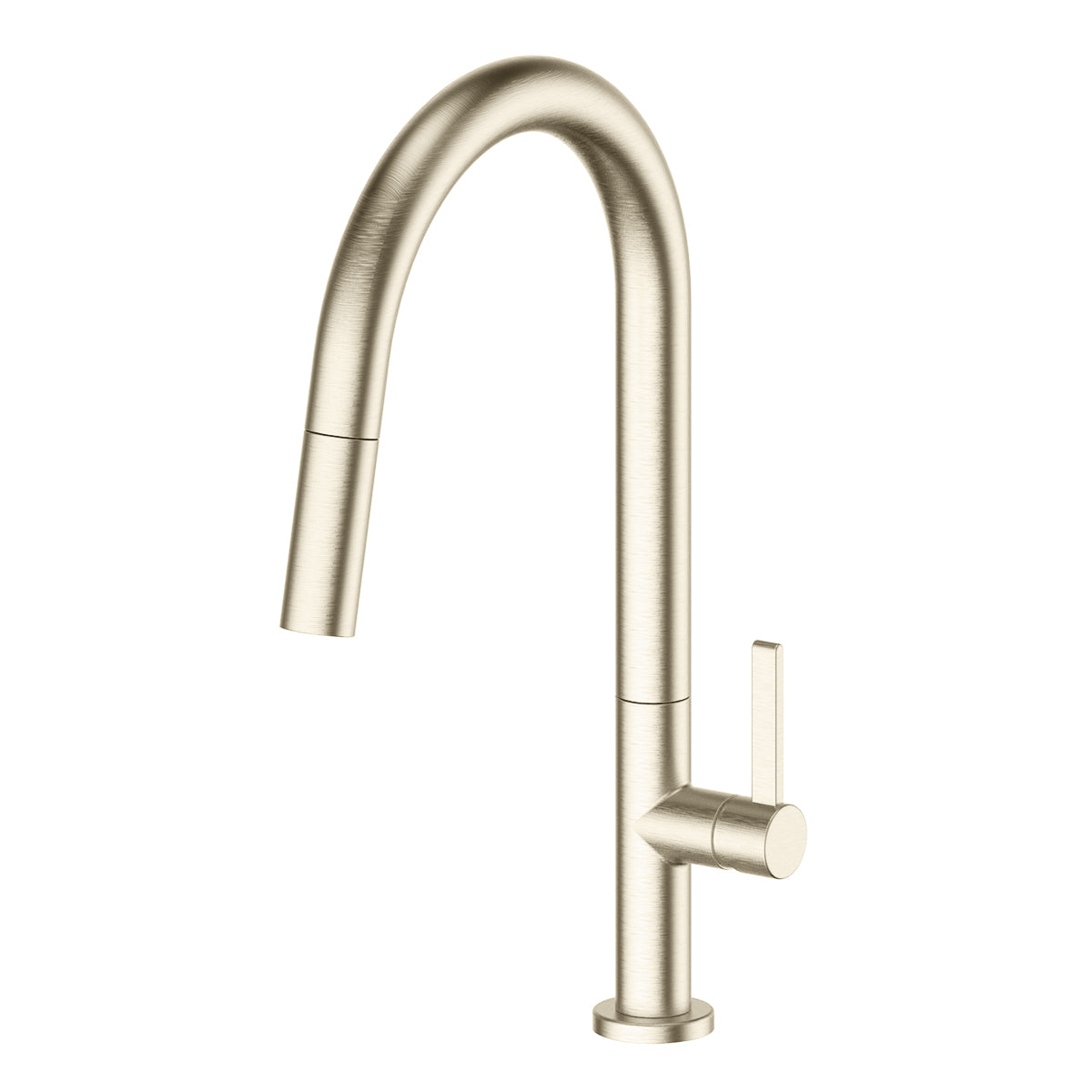 Luxe Pull-Down Sink Mixer - PVD Brushed Nickel