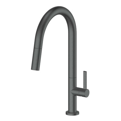 Greens Luxe Pull-Down Sink Mixer - PVD Gunmetal