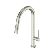 Textura Pull-Down Sink Mixer w/ Diamante Technology™ - PVD Brushed Nickel