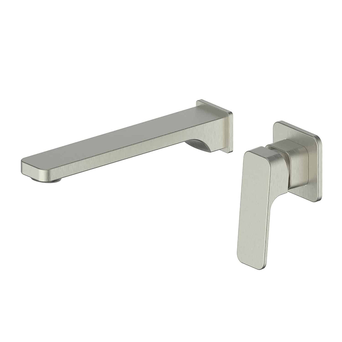 Swept Wall Basin/Bath Mixer - PVD Brushed Nickel