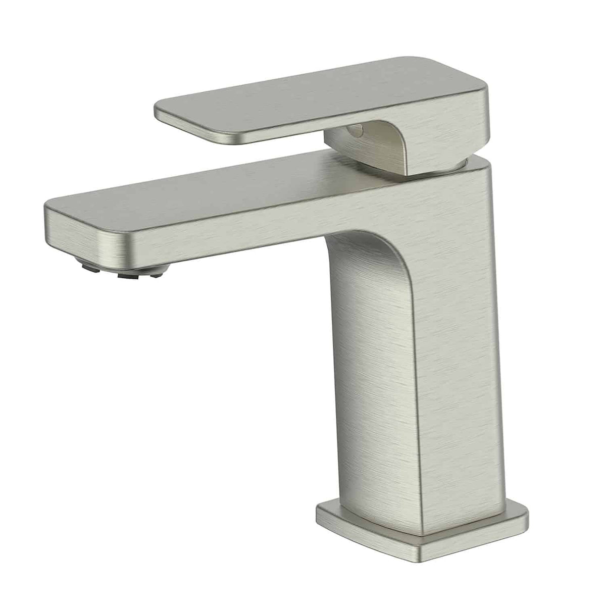 Swept Basin Mixer - PVD Brushed Nickel