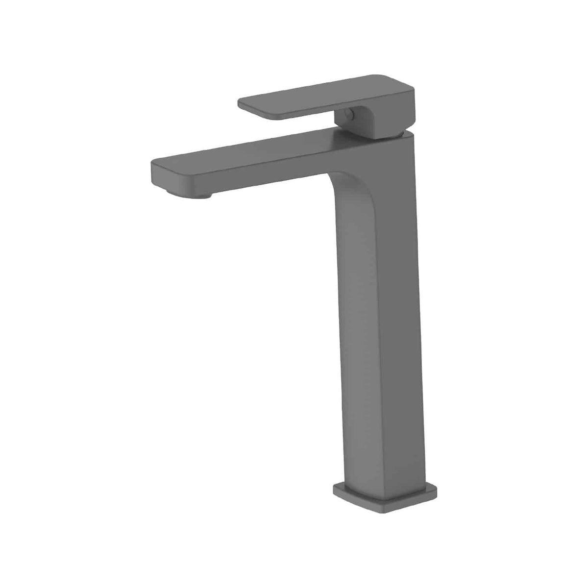 Swept Tower Basin Mixer - PVD Gunmetal