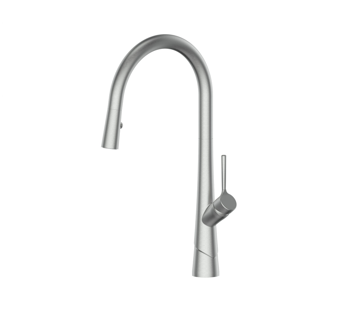 Lustro II Pull-Down Sink Mixer - PVD Brushed Nickel