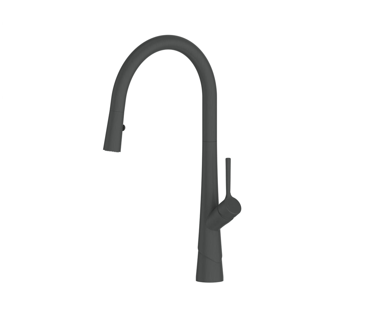 Lustro II Pull-Down Sink Mixer - PVD Gunmetal