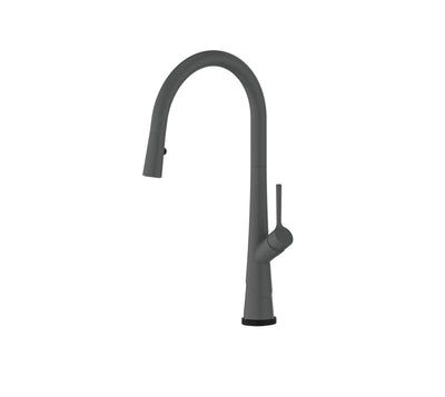 Greens Lustro Kontact Pull-Down Sink Mixer - PVD Gunmetal