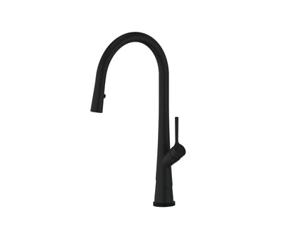 Greens Lustro Kontact Pull-Down Sink Mixer - Matte Black