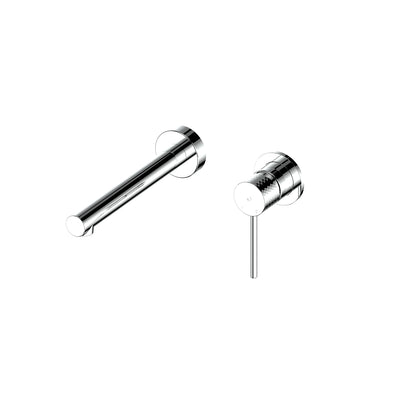 Greens Mika Wall Basin/Bath Mixer - Chrome