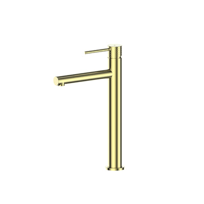 Greens Mika Tower Basin Mixer - PVD Brushed Brass