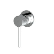 Mika Shower Mixer w/Mini Plate - Chrome