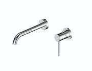Tesora Wall Basin/Bath Mixer - Chrome