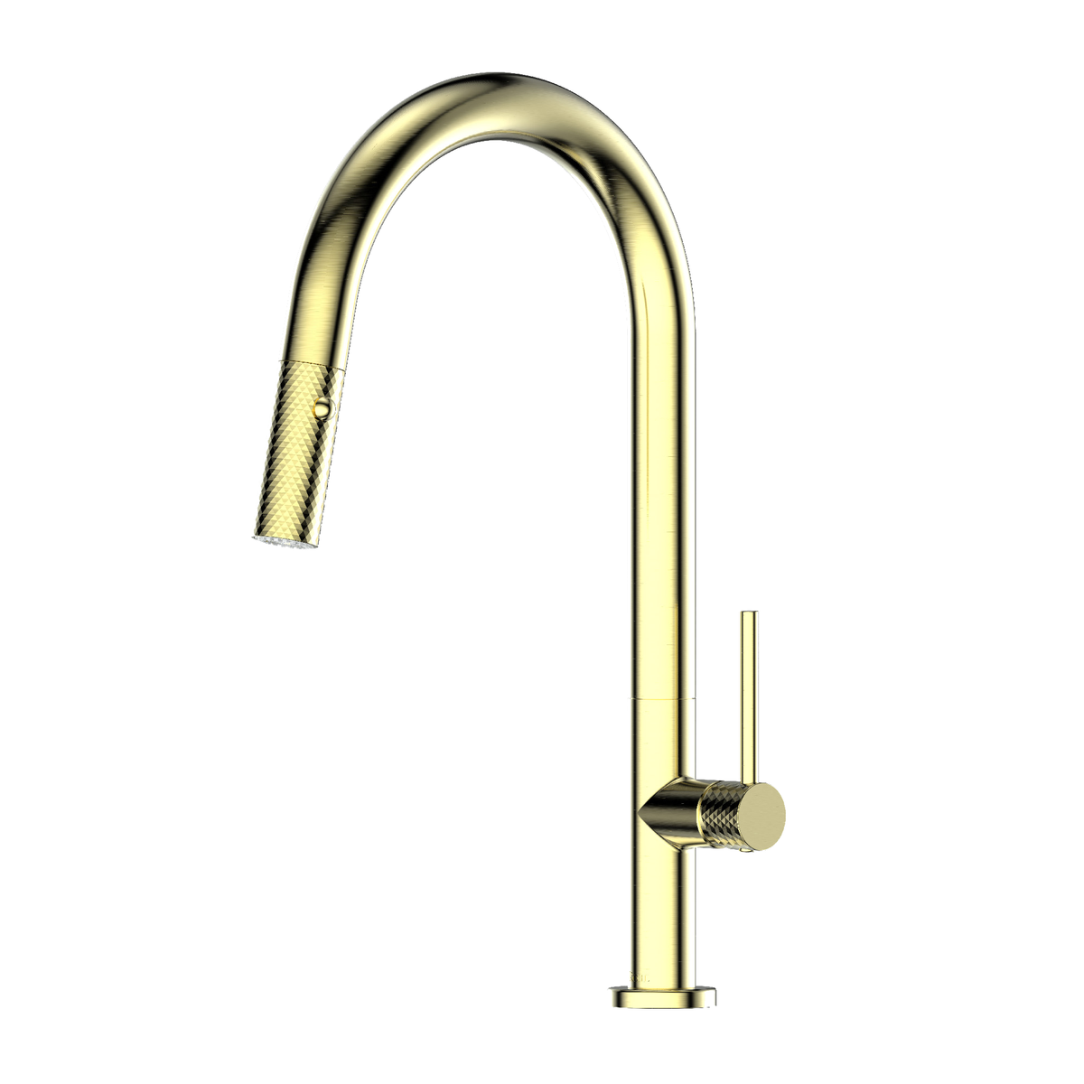 Tesora Pull Down Sink Mixer - PVD Brushed Brass