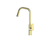 Greens Novi Pull Down Sink Mixer Brushed Brass