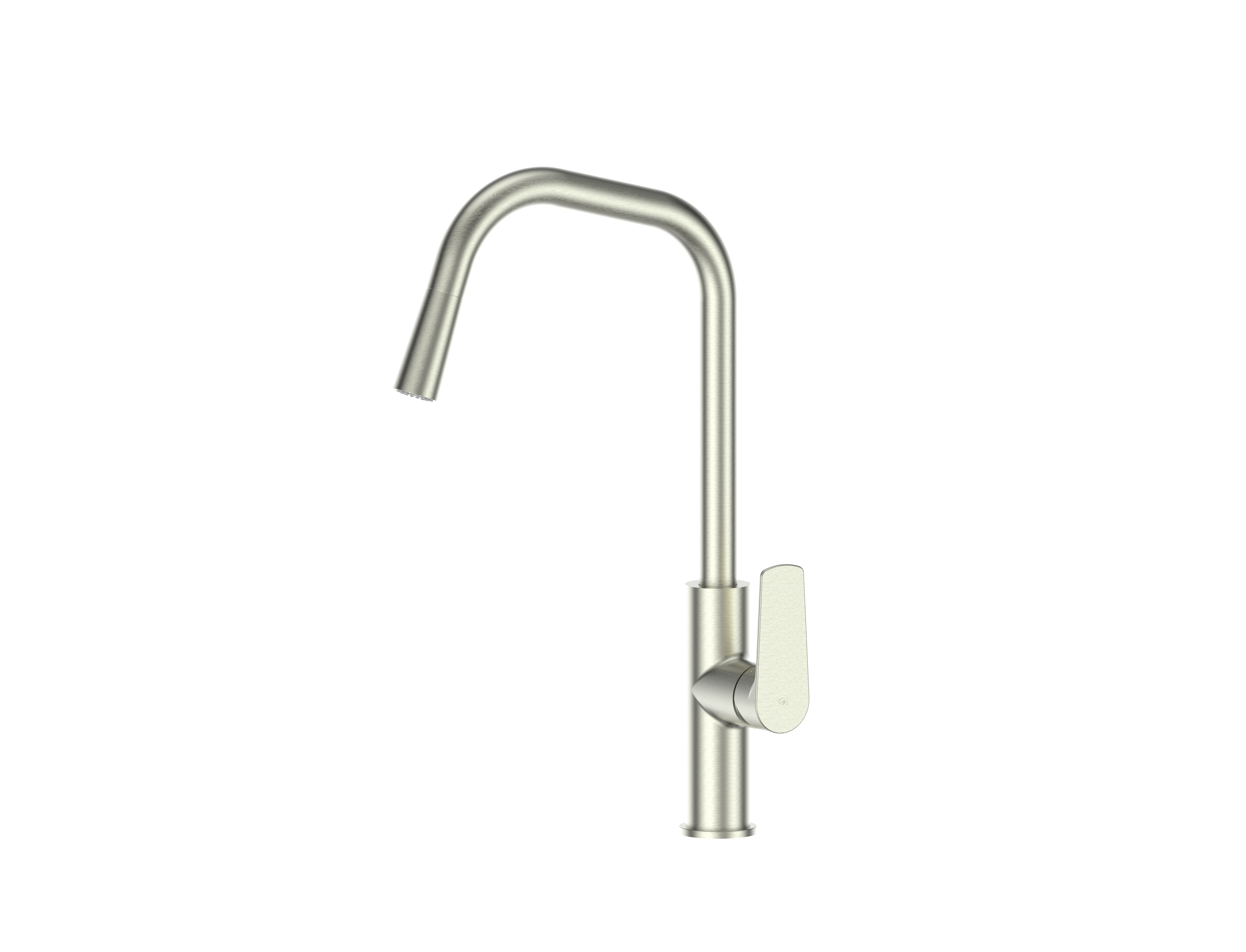 Greens Novi Pull Down Sink Mixer Brushed Nickel