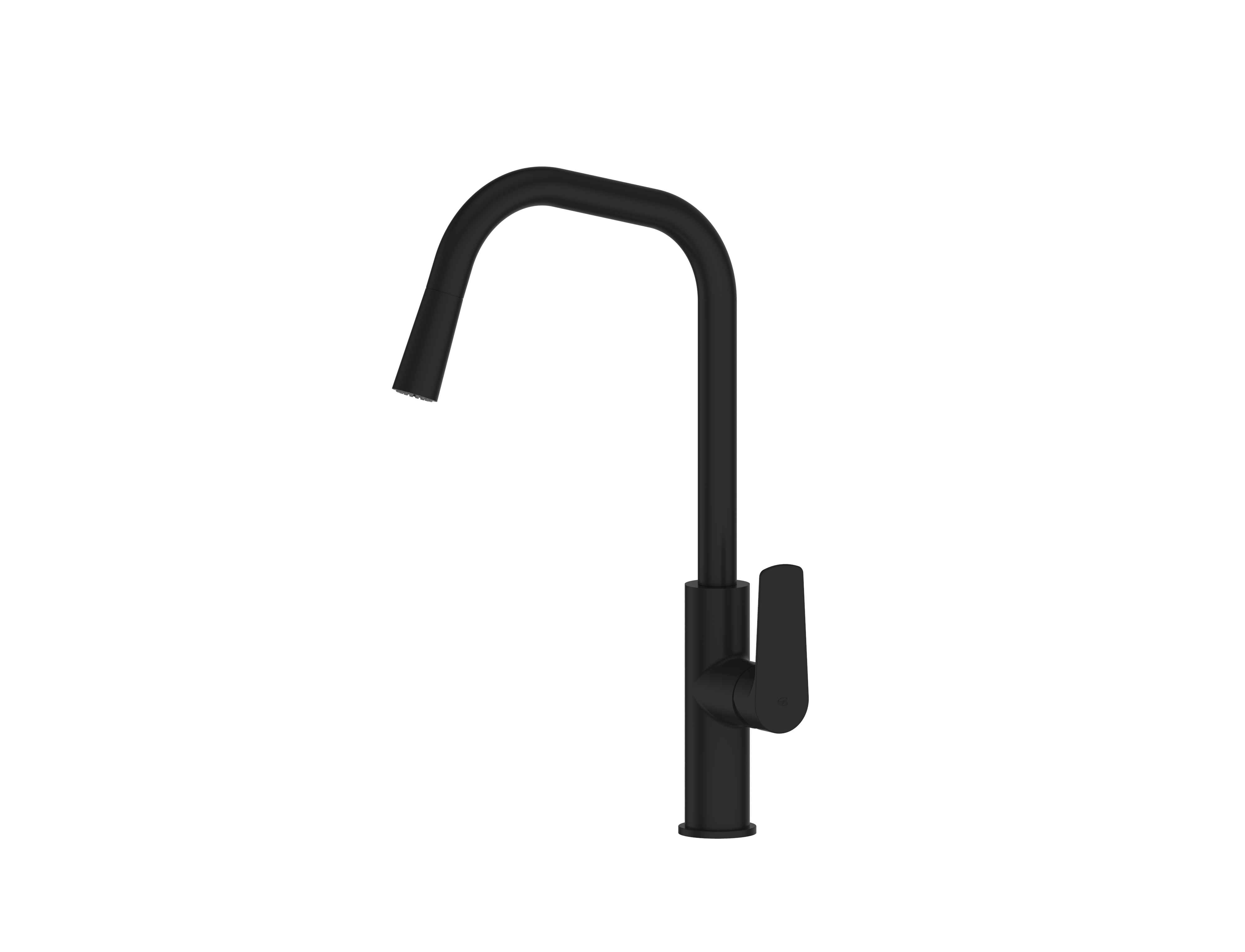 Greens Novi Pull Down Sink Mixer Matte Black