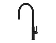 Craft Pulldown Kitchen Mixer with Chef's Spout - PVD Matte Black