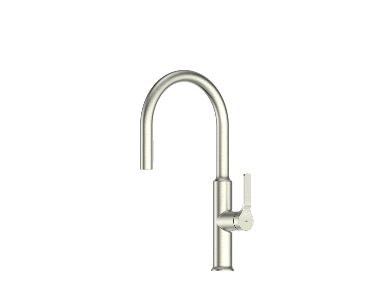 Craft Pulldown Kitchen Mixer with Prep Spout - PVD Brushed Nickel