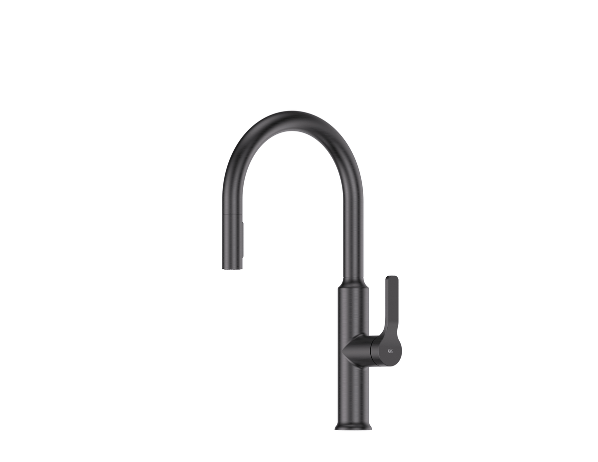 Craft Pulldown Kitchen Mixer with Prep Spout - PVD Gunmetal