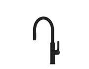 Craft Pulldown Kitchen Mixer with Prep Spout - PVD Matte Black