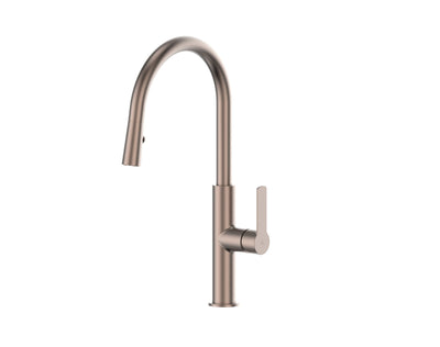 Greens Astro II Pull-Down Sink Mixer - PVD Brushed Bronze