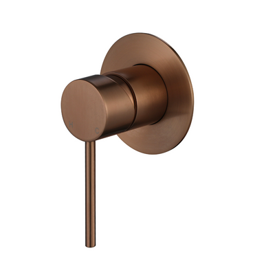 Modern National Star Mini Shower Mixer 80mm Trim Kit Champagne